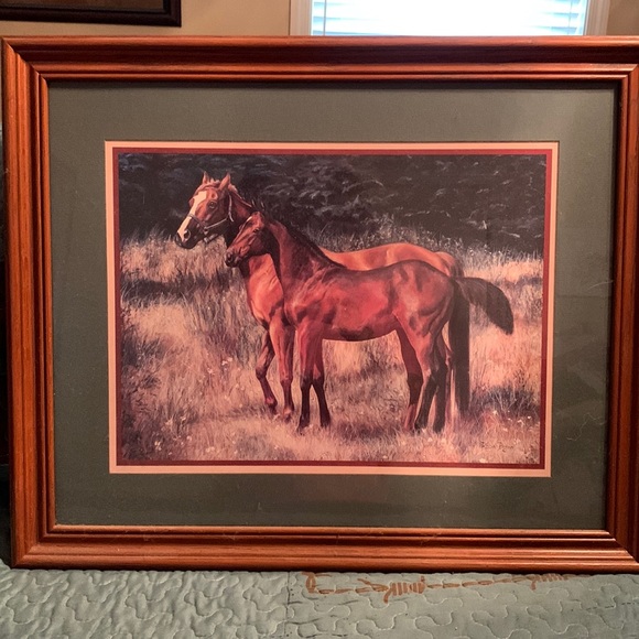 Vintage Home Interiors Horse picture - Picture 1 of 2